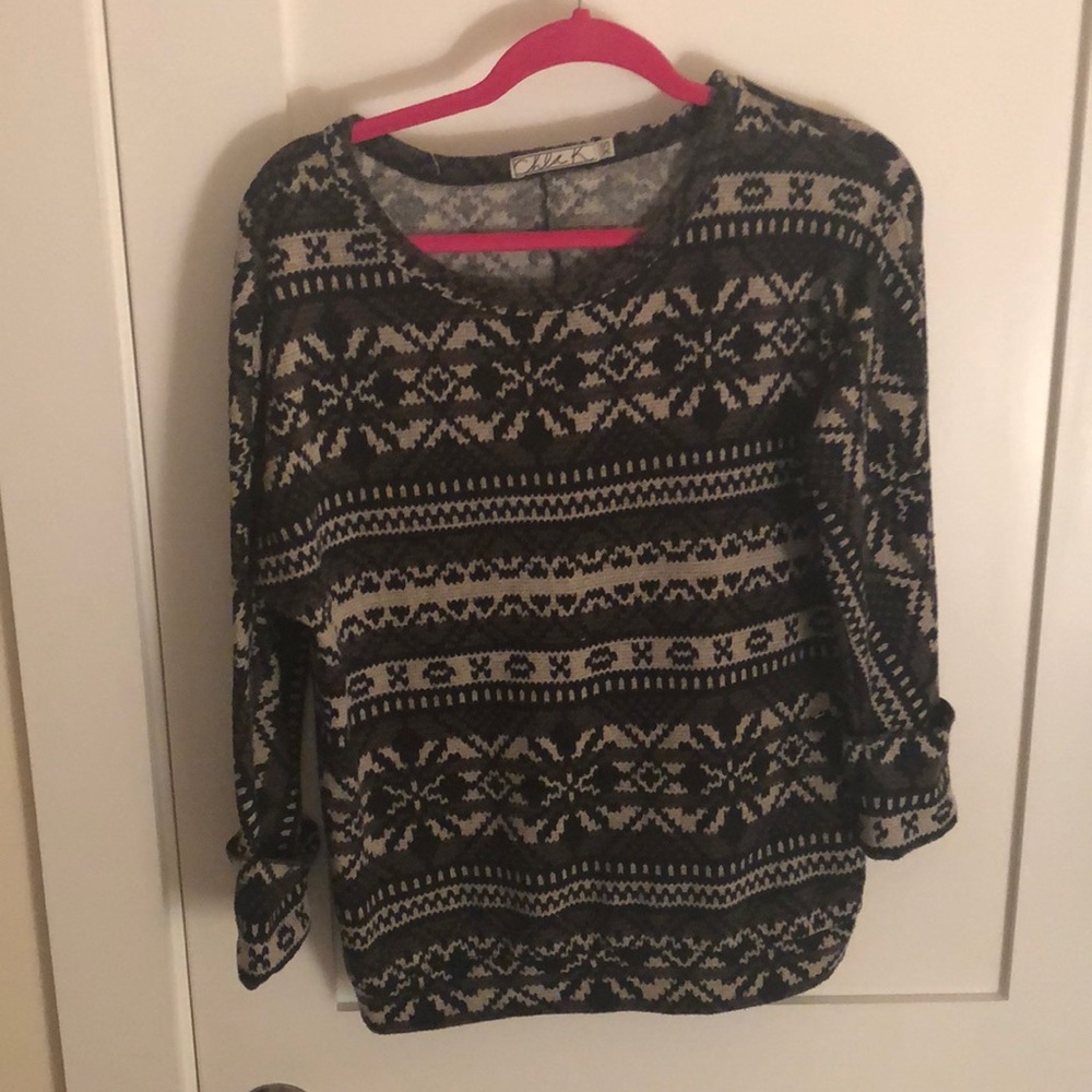 Nordstrom Chloe K patterned sweater